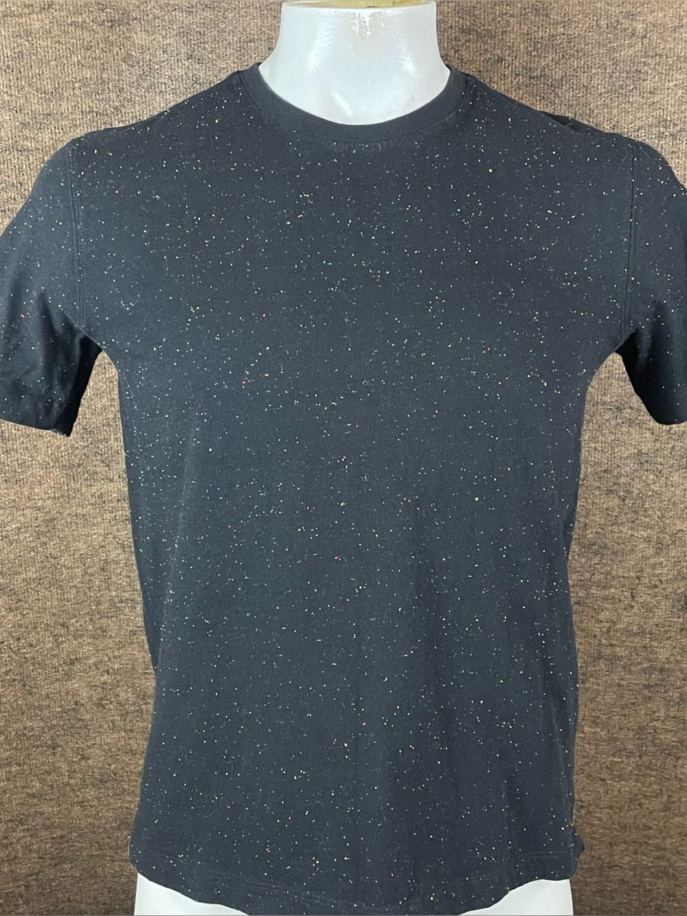 Flint Tinder Nep Tee Shirt Mens Large Black Crewneck Pocket Cotton